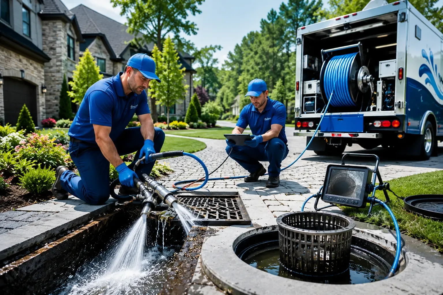 Local outdoor drain cleaning professionals in Amherst, WI
