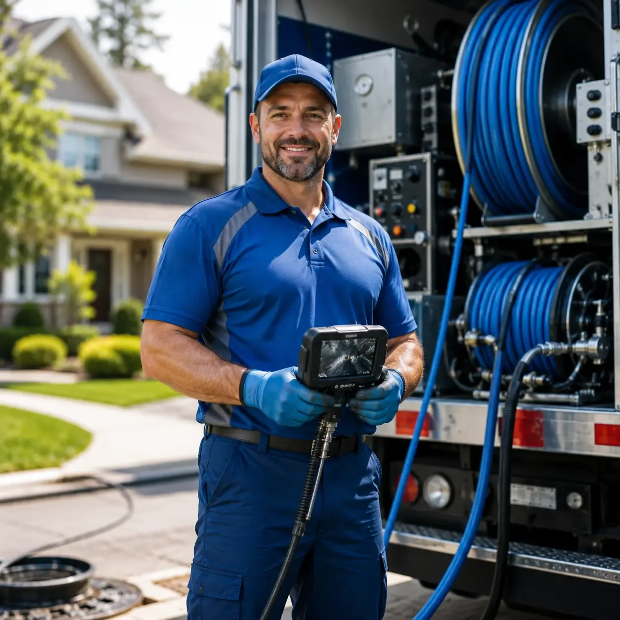 Local outdoor drain cleaning specialists in Amherst, WI